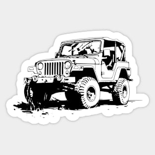 Off-Road Driving Sticker